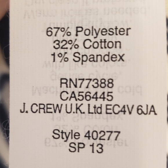 Madewell Ridgestripe 3/4 Sleeve White Black Stripes Pocket Top Size M - Picture 8 of 9